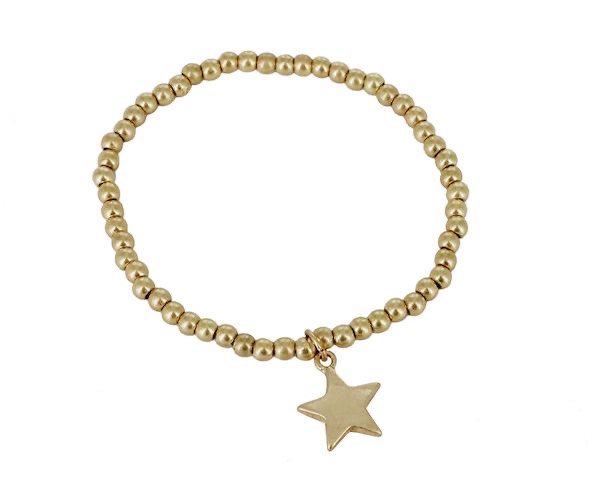 Star Charm Bracelet - Gold